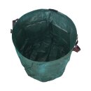 3er Set Laubsack 100 Liter, 50 x 50 cm grün