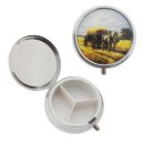 Pillenbox Medikamentenbox Medikamenten-Dosierer Medikamentendosierer Pillendose pill box Pillenturm Tablettenbox Tablettendosierer Pillenkasten
