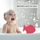 Kinderschwamm Set 3 Stück Badeschwamm Kinder Baby Tierformen Schmetterling Hase