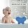 3er Set Kinderschwamm Schmetterling blau, Hase gelb, Fisch rot