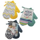 2er Topfhandschuh Set Ofenhandschuh Hitzeschutz...