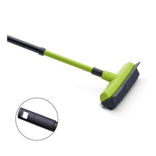 Gummibesen Teleskopstiel Haarbesen Kehrbesen Gummiborsten Reinigungsbesen
