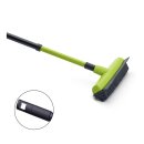 Gummibesen Teleskopstiel Haarbesen Kehrbesen Gummiborsten...