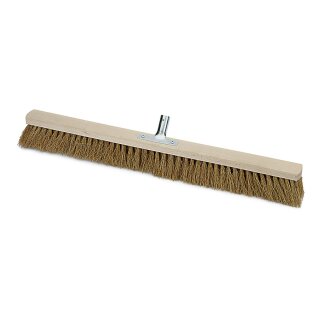 Saalbesen Kokos Natur 50 cm breit, Kehrbesen Handfeger, Industriehalle,
