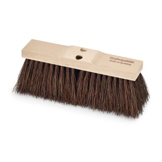 Straßenbesen Piassava Borstenbesen Kehrbesen Handfeger Hofbesen 40 cm Braun 1