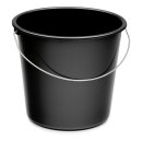 Haushaltseimer 10 Liter schwarz