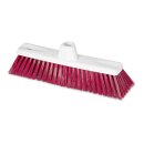 Reinigungsbesen Hygienefachbesen Borstenbesen Rot 30cm...