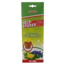 Gelbsticker Insektenfallen 10 Stück Gelb Steckfallen...