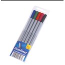 Fineliner Stifte Set 0,4mm farbig 5er Zeichenstifte...