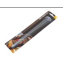 Edelstahl Grillspieße 3er Set Silber Schaschlik...