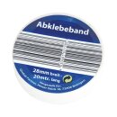 Abklebeband Kreppband Malerkrepp Klebeband 20m x 28mm...