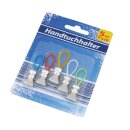 Handtuchhalter 5er Pack Edelstahl Silber Bad Küche...