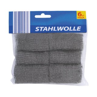 Stahlwolle Reiniger Polierer Putzschwamm Schleifwolle Scheuerschwamm