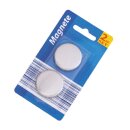 Edelstahl-Magnete, 2er Pack