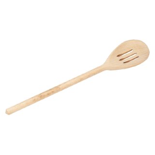 Holzlöffel mit Schlitzen