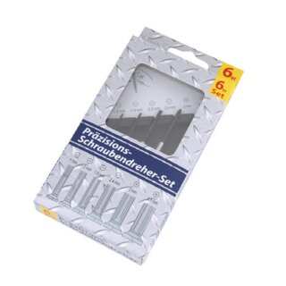 Präzisions-Schraubendreher, 6tlg. Set