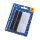 Klettband Selbstklebend Schwarz Set Klettverschluss Textilband Montageband 2