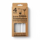 Glas-Trinkhalme, kurz