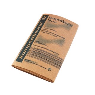 Kompostbeutel 5er Pack Biomüllbeutel Abfallsäcke Biotonnenbeutel Organische