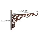 Gartenhaken Wandhaken Gusseisen Haken Hanging Basket...