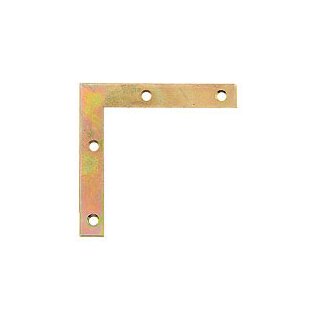 Möbelwinkel, verzinkt,  100 x 100 x 15mm, 1,5mm dick