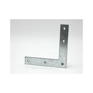 Flachwinkel Eisen Metall Halterung Eckverbinder Winkelverbinder 160x160x30mm