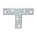 Flachverbinder T-Form verzinkt 70x50x16mm 2mm dick 6...