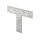 Flachverbinder T-Form Holzverbinder Möbelverbinder Lochplatte Reparaturplatte