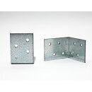 Metallwinkel verzinkt 50x50x40mm Montagewinkel 2mm Dicke...