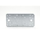 Flachverbinder 190 x 90 x 3mm, gelb verzinkt