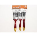 Flachpinsel Set 3-teilig, Lackierpinsel, Streichpinsel,...