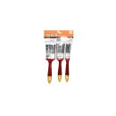 Flachpinsel Set 3-teilig, Lackierpinsel, Streichpinsel,...