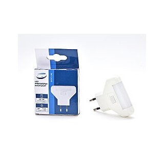 Nachtlicht LED mit Schalter 1,0 W weiss - Energiesparlampe Kinderzimmer Gang