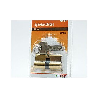 Zylinderschloss Schließzylinder Profilzylinder Türschloss 60x31mm Ø16mm 1 Stück