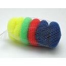 6er Set Topfreiniger im Netz, Kunststoff, 36g