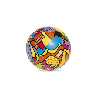 Riesen-Wasserball Strandball Poolball Wasser Spielball Groß Aufblasbar 910mm