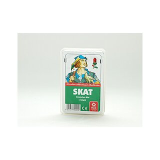 Skatkarten Deck Kartenspiel Kartenblatt Spielkarten Poker Rommé 32 Stück
