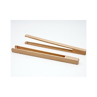 Holz Allzweckzange Grillzange Servierzange Küchenzange Greifzange 320mm 1 Stück