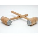 Holz Fleischklopfer Klopfer Schnitzelklopfer Zartmacher...