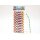 Papier Trinkhalme knickbar farbig 50 Stück 200mm Ø 6mm Strohhalme