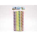 Papier Trinkhalme Strohhalme 50 Stück 23 cm Ø...