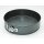 Springform Ø 28 cm Karbon antihaft Kuchenform Backform Schwarz 1 Stück