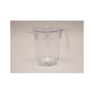 Messbecher 1 Liter Klar Messkanne Messgefäß Koch Backen Kochen Labor