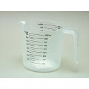 Messbecher Kunststoff 1 Liter Messkanne...