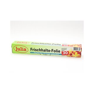 Frischhaltefolie Klarsichtfolie Lebensmittelfolie Abdeckfolie Transparent 30m x