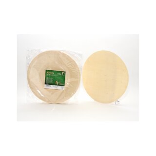 Pappelholz Teller Holz Naturholz Geschirr Picknick Servierteller Snack 10 Stück