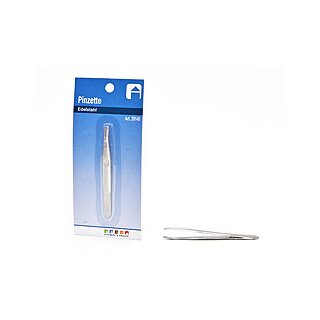 Pinzette Entfernen Haare Splitter Edelstahl 85mm Silber 1 Stück Beauty Pflege