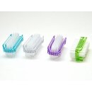 1x Handwaschbürste, doppelseitig, transparent, Farbe...