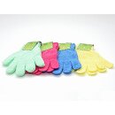 2er Massagehandschuh Duschhandschuh Peeling Massage...
