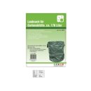 Laubsack Gartensack Gartenabfallsack 170L Abfallsack...